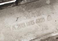 фото thumb №8, Молдинг бампера правий перед mercedes w203