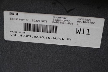 фото thumb №10, Kpl bmw 3 g21 бампер базовый line зад задний +решётки цвет alpina a300 17-22