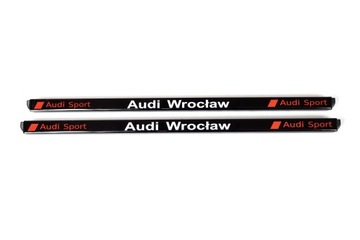 РАМКА ЛОГОТИПА AUDI SPORT КРАСНАЯ НОМЕРНЫЕ ЗНАКИ