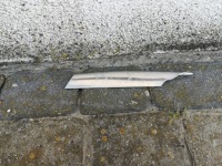 фото thumb №1, Tesla s lift хром левый верхний решётки бампер перед