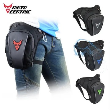 Поясная сумка, нога, бедро, Мотоциклетная сумка Motocentric, синяя