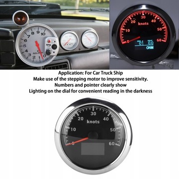 GPS-тахометр 3 в 1, дисплей COG TRIP 60