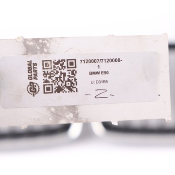 фото thumb №12, Bmw e90 e91 решітка решітка радіатора решітка радіатора ліва права 7120008