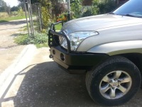 фото thumb №11, Бампер стальной передний з bullbarem toyota land cruiser 120 / 125 02-09