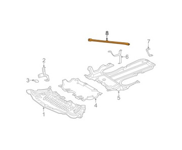 фото thumb №8, Крепление do mercedes benz c-class w205 2014-2021 a2055240047