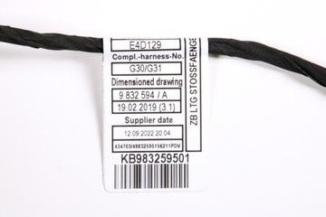 фото thumb №8, Bmw g30 g31 lci джгут установка бампера перед 9832595