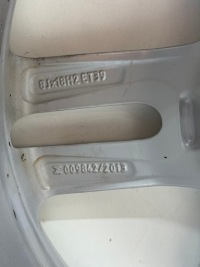 фото thumb №15, Audi a6 c7 4x диски диски alufegi 18 "s-line комплект 5x112 et39 ширина. 8j