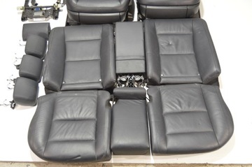 фото thumb №9, Сиденья mercedes w221 рестайлинг чёрные кожа