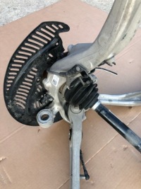 фото thumb №7, Audi a8 d5 4n tdi tfsi поворотный кулак передняя правая комплект 4n0407242b
