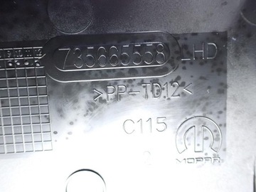 фото thumb №13, Тунель підлокітник панель рамка usb європа оригінал jeep renegade 18r