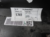 Audi a7 4g8 c7 рестайлінг  14-18 поріг молдинг накладка ліва колір a2a2 Ціна, фото thumb