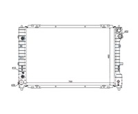 фото thumb №1, Радіатор mazda tribute 01- yf4715200 nowa