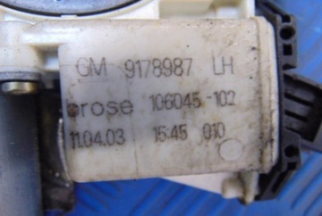 фото thumb №4, Opel signum 2.2 16v подъемник стекла электрический левый перед 9178987