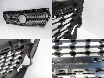 фото thumb №11, Mercedes cla c117 x117 amg 13-17 решётка радиатора решётка решётка diamond