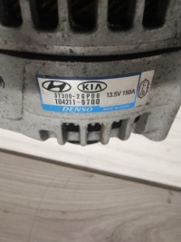 Hyundai i30 n 2.0 turbo генератор 37300-2gpd0 Киев, фото thumb