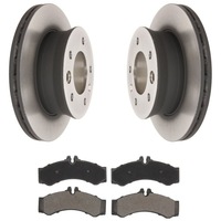 фото thumb №1, Тормозные диски + тормозные колодки перед mercedes sprinter 95-06