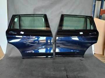 фото thumb №1, Двері зад ліві праві bmw x7 g07 416 карбон-чорний комплектні