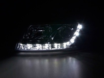 фото thumb №3, Лампы перед daylight led drl audi a4 01-04 хром