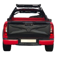 фото thumb №6, Защита крышки багажника do mercedes x-class 470 2017- чёрный mat