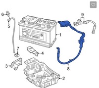 фото thumb №12, Bmw i4 g26 шланг позитивний акумулятор 61125a68282