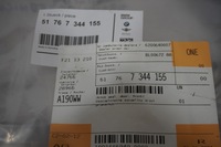 фото thumb №3, Прокладка дверь передних mini f54 7344155 новая