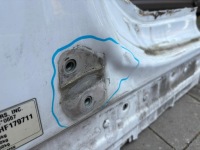 Tesla model s рестайлинг  стойку порог левая Доставка, фото thumb