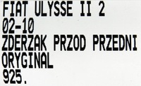 фото thumb №14, 925.zderzak перед передний fiat ulysse ii 2 02-10