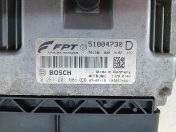 фото thumb №8, Комп'ютер, блок керування fiat grande punto 51804730 0261201685 1.4 t-jet