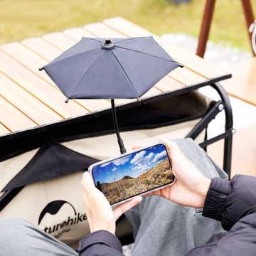 Mini Parasolka Parasol Osłona na Deszcz Słońce MagSafe do iPhone 14 13 12