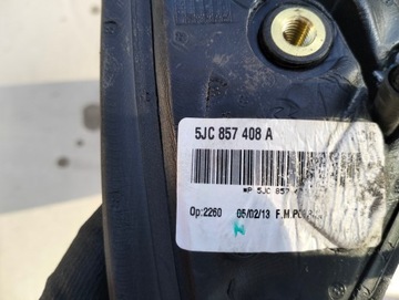 фото thumb №8, Skoda rapid 2013 зеркало правые 5pin uk 5jc857408