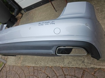 фото thumb №16, Бампер зад задній audi a6 c7 4g sedan fl рестайлінг 15-18 pdc відкривання ніжка