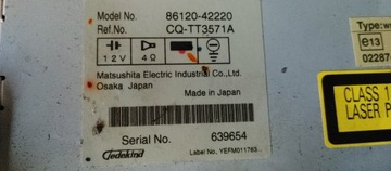 фото thumb №15, Радиопроигрыватель toyota rav4 58827 86120-42220