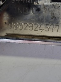 Молдинг накладка крыла левый перед citroen ds5 11-15 хром 9802824577 Цена, фото thumb