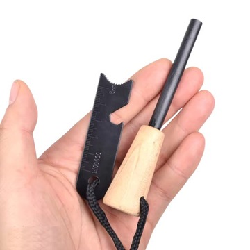 KRZESIWO MAGNEZOWE WOJSKOWE DO OGNISKA DO ODPALANIA SURVIVAL BIWAK OGNISKO