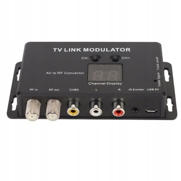 МОДУЛЯТОР TV LINK AV-ВЧ ИК-ПРЕОБРАЗОВАТЕЛЬ TM70R
