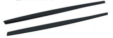 фото thumb №10, Накладка планки pod пороги podproża bmw m3 m4 f80 f82 чорний блиск