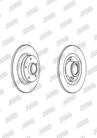 Купить Диск тормозной/задний/ renault fluence 12-, фото thumb