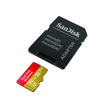 Karta Pamięci Micro SD SanDisk 32GB Extreme U3 Adapter 100mb/s C10 U3