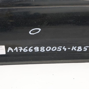 фото thumb №12, Mercedes w176 w246 порог левый планка пороговая amg космический чёрный - 191