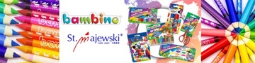 Технический блок BAMBINO А4, цвет + золото и серебро