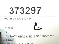 фото thumb №5, Бортовий комп'ютер двигуна mazda 3 bk 2.3b l3s718881b
