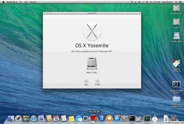 Оригинальный установочный USB-накопитель macOS Yosemite