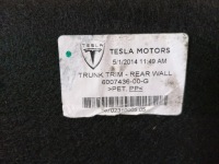 Tesla s обшивка багажника пол 6007436–00-g с Разборки, фото thumb
