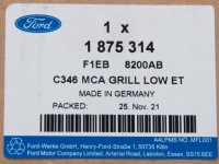 фото thumb №4, Решітка радіатора бампера перед focus 2014-