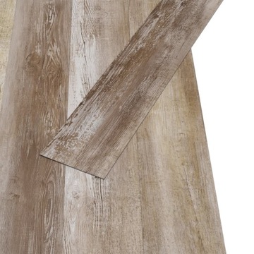 SAMOPRZYLEPNE PANELE PODŁOGOWE PVC 5,21M² 2MM PŁOWE DREWNO