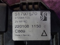 фото thumb №9, Fiat grande punto hb 5d 05-10 замок задняя правый 51797570 6 pin