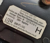 фото thumb №3, Pas безопасности правый перед mazda rx-8 europa