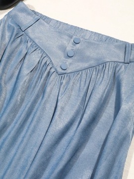 SHEIN DAZY СИНАЯ ЮБКА С ПРАВИЛАМИ XL 40680
