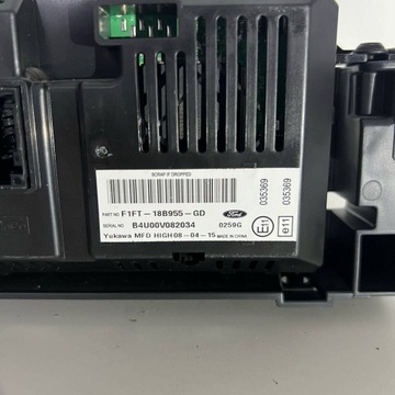 фото thumb №8, Ford оригінальний номер focus mk3 c-max mk2 екран монітор дисплей радіо f1ft18b955gd