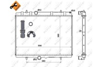 фото thumb №14, Радиатор nrf easy fit 50437 система охлаждение двигателя citroen ds peugeot
